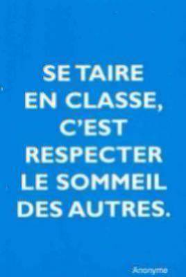 taisez vous!!!