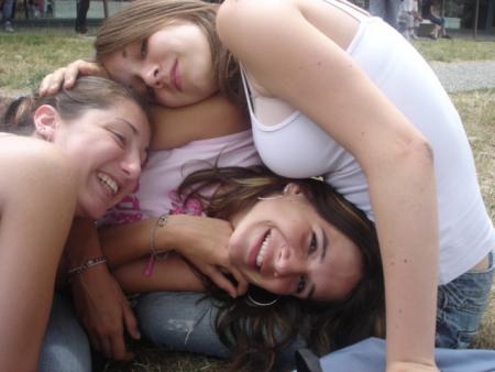 amandine,astrid,et moi!