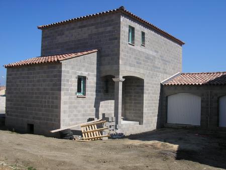 ma maison de nîmes quand elle n'était pas finie
