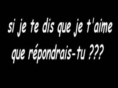 j'exige une reponse de chacun de vous!!!